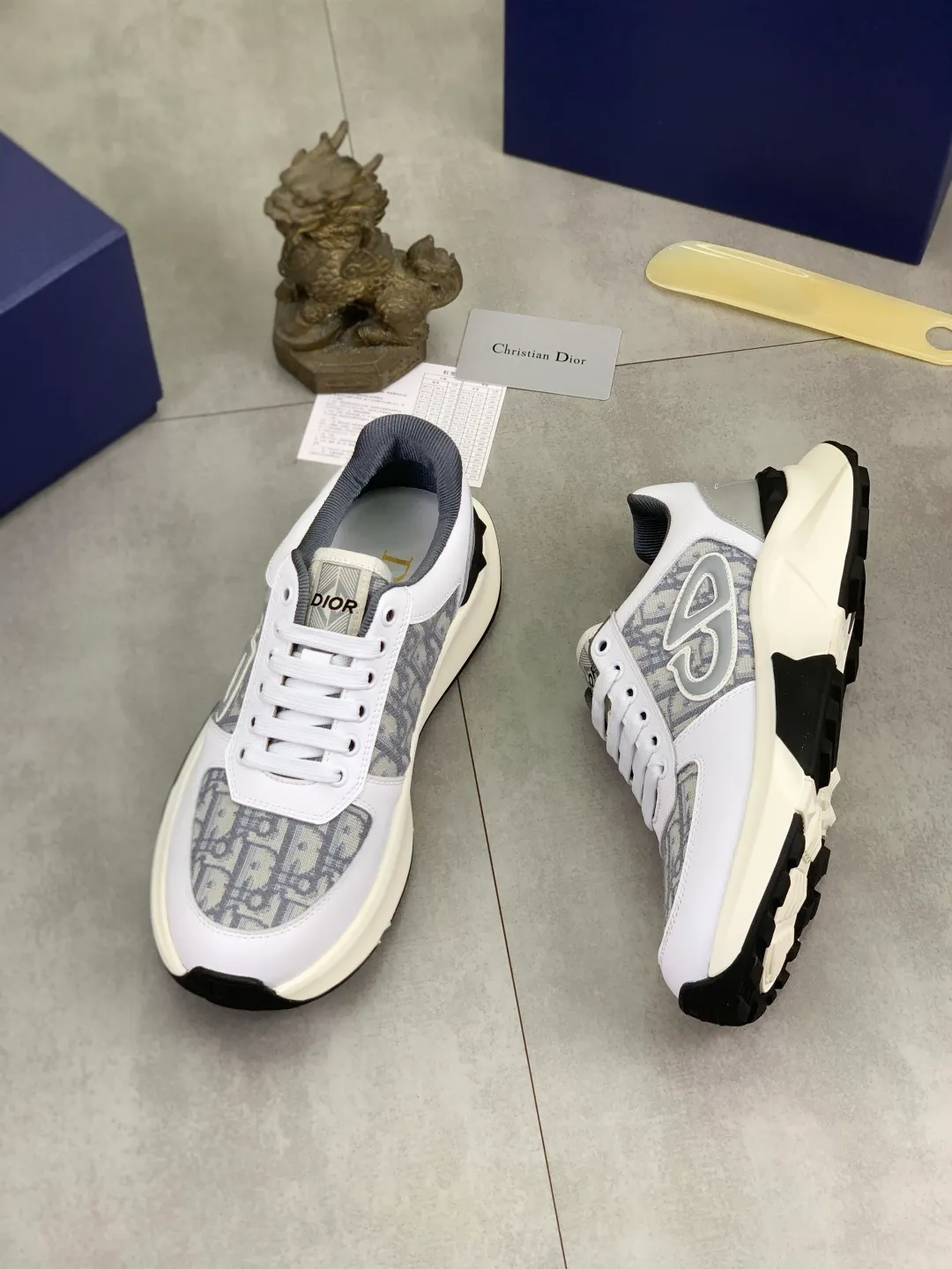 Men's Men's Shoes💰P440💰[New Style]🆘[Dior] 2025 Dior Original Lace-up Low-top Men's Shoes Classic casual shoes 🔥This model is the official classic model with high quality and made by famous original designers. It is made of high-quality cowhide with original materials➕comfortable and breathable mesh lining➕pigskin insole. The perfect last shape and generous and fashionable design have attracted many consumers and are suitable for drivers to drive🚗. What you want is the best quality in the market. Color: 4️⃣Color Code number: 38--44 (45 customized)